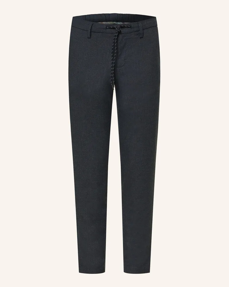 Alberto Chino JUMP im Jogging-Stil Slim Fit Dunkelblau