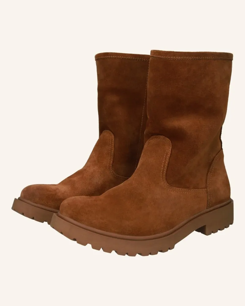 Blackstone Schnürboots Cognac
