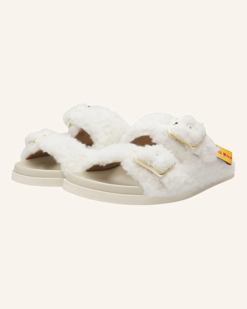 HUGO BOSS Sandale FREYAH_SLIDE_FRPU Weiss