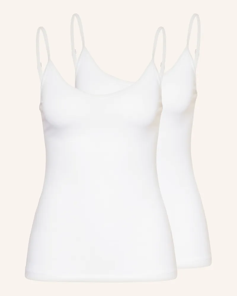 Calida 2er-Pack Tops BENEFIT WOMEN Weiss