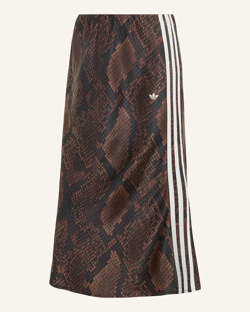 adidas Satinrock Snake Print braun Dunkelbraun