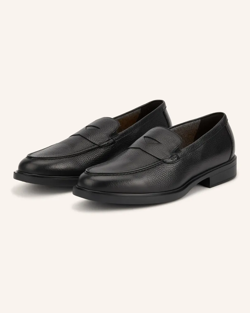 Doucal´s Penny-Loafer Alce schwarz Schwarz