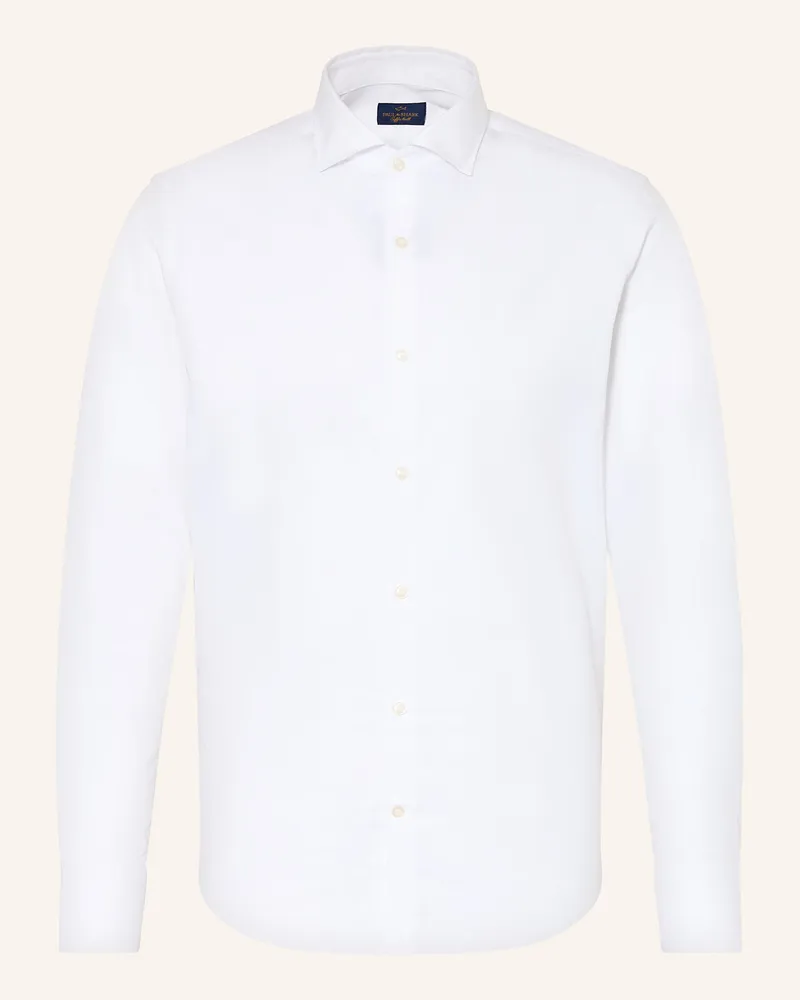 Paul & Shark Hemd Soffio Regular Fit schwarz Weiss