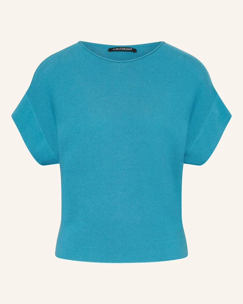 Luisa Cerano Strickshirt Türkis