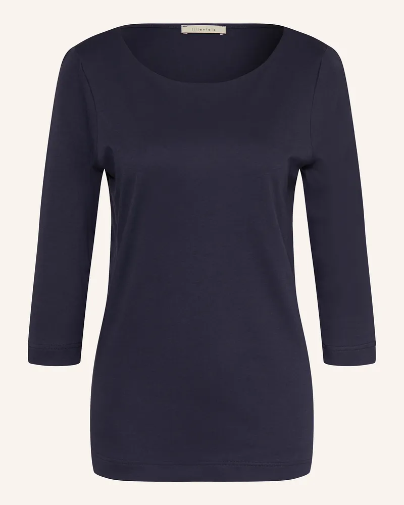 lilienfels Longsleeve mit 3/4-Arm Dunkelblau