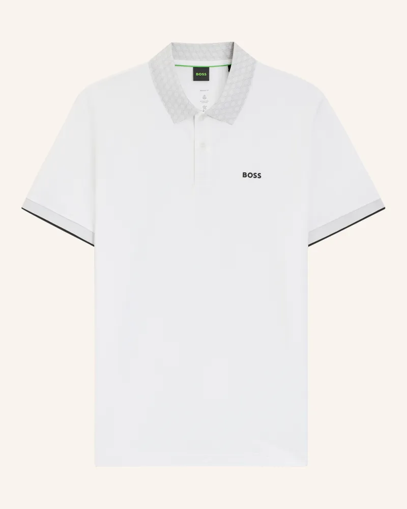 HUGO BOSS Poloshirt PL_GOC CHIP PADDY Regular Fit Weiss
