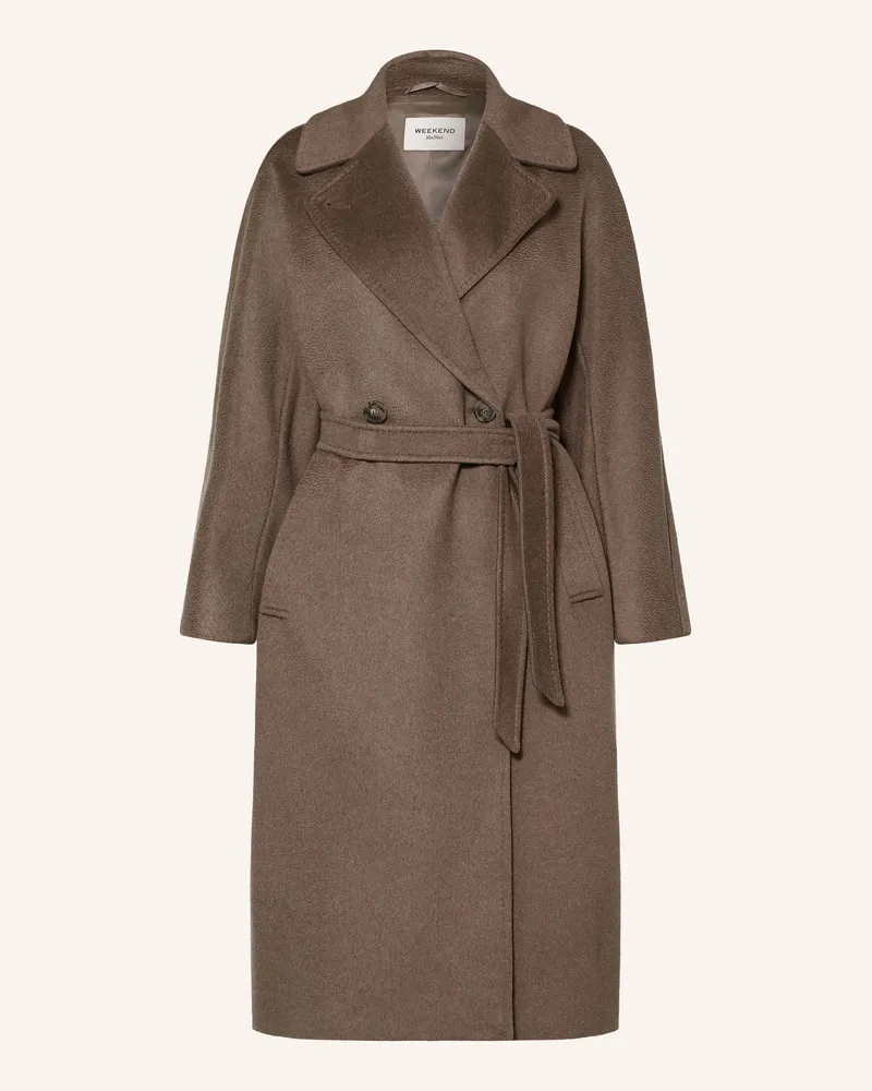 Max Mara Wollmantel Resina braun Braun