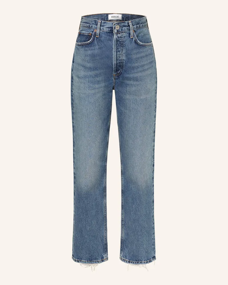AGOLDE Straight Jeans 90's Pinch Waist blau Range