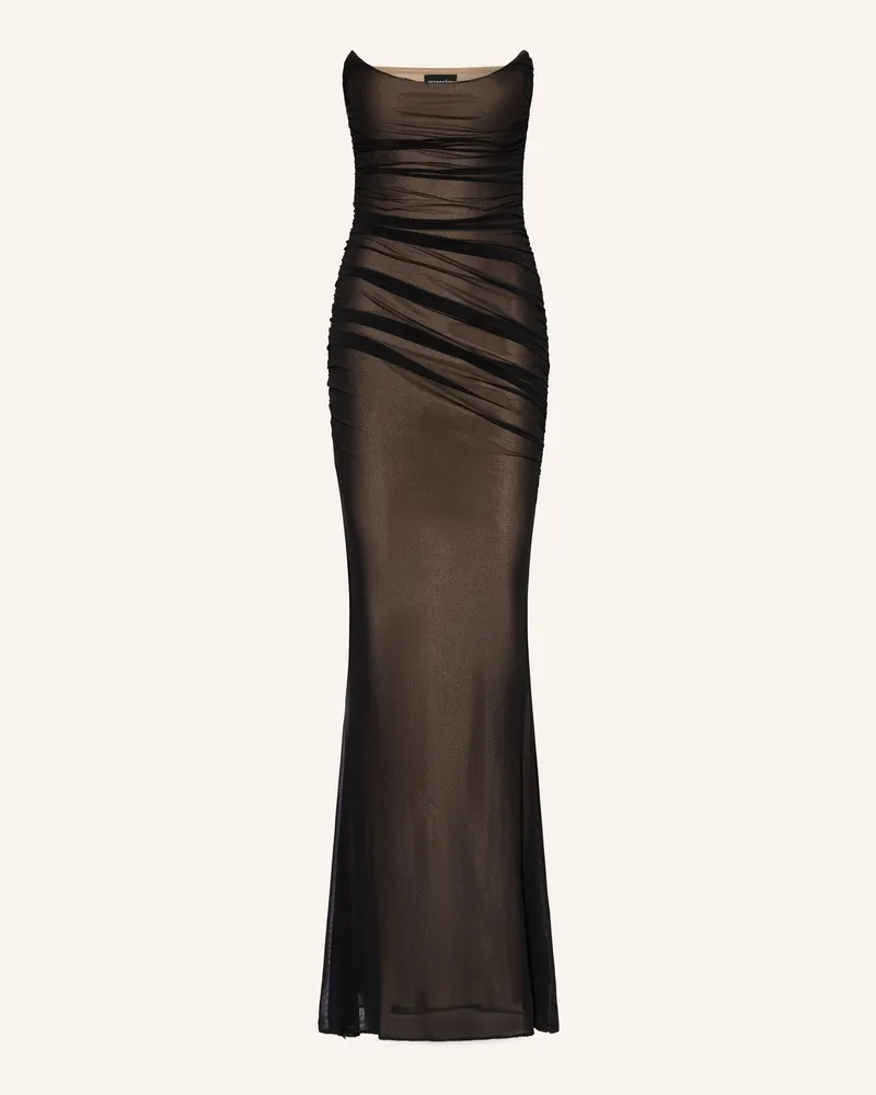 Retrofête Abendkleid Ford schwarz Schwarz