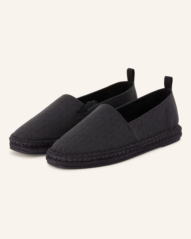 Calvin Klein Espadrilles schwarz Schwarz