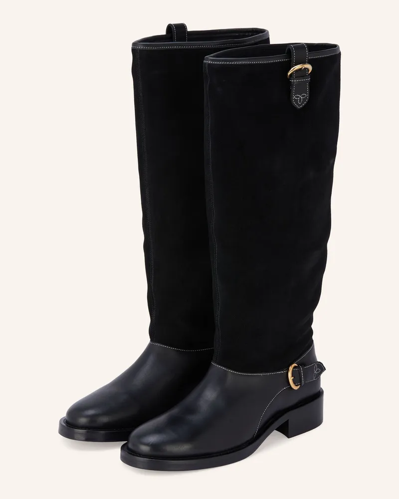 Claudie Pierlot Stiefel schwarz Schwarz