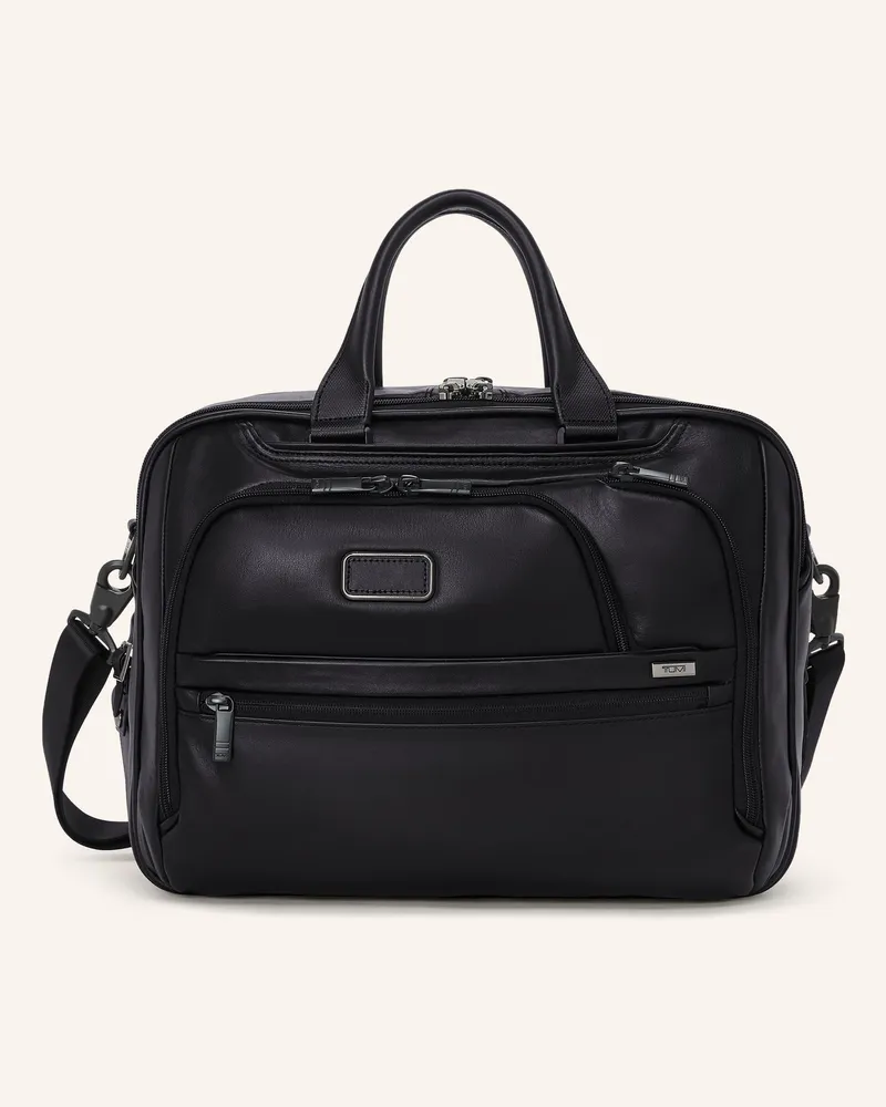 Tumi Alpha Laptop-Tasche Medium Expandable schwarz Schwarz