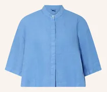 Leinenbluse mit 3/4-Arm