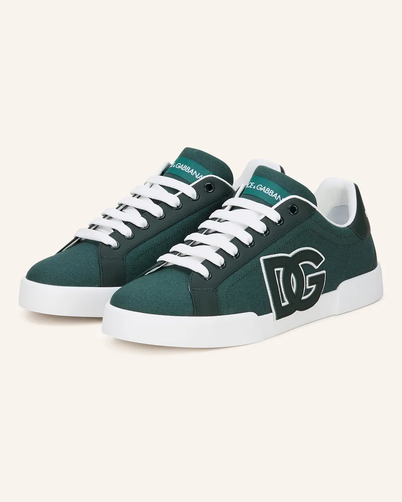 Dolce & Gabbana Sneaker PORTOFINO Dunkelgrün