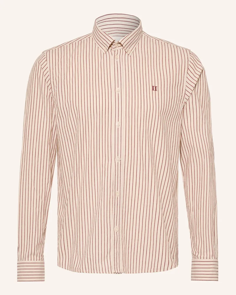 LES DEUX Oxfordhemd Regular Fit braun Ecru