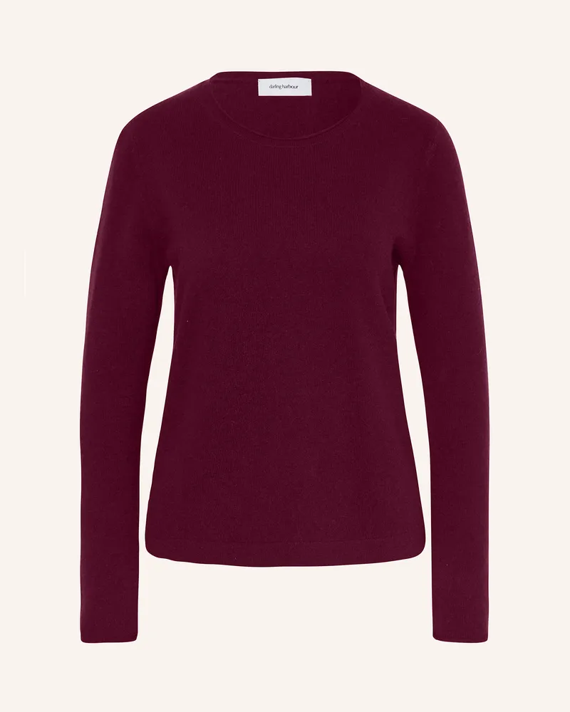 Darling Harbour Cashmere-Pullover Bordeaux