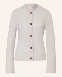 FTC Cashmere Strickjacke aus Cashmere Weiss