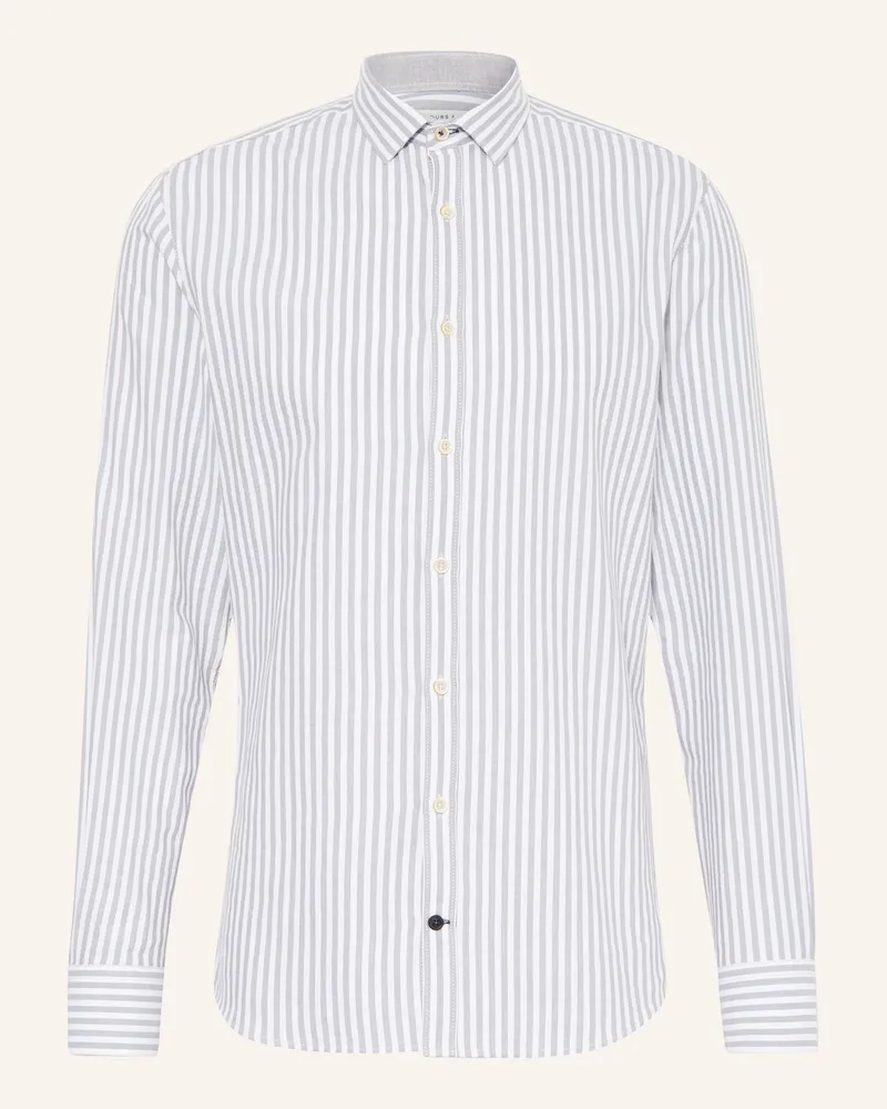 colours & sons Hemd Regular Fit Weiss