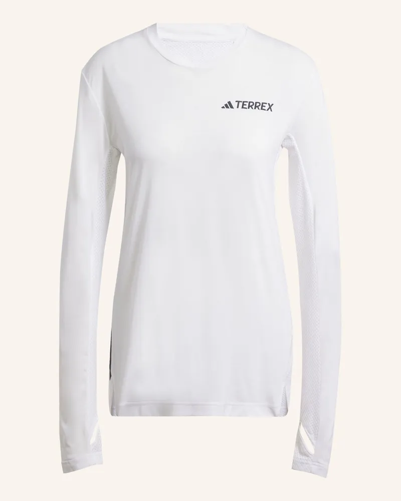 adidas TERREX XPERIOR CLIMACOOL+ LONGSLEEVE Weiss