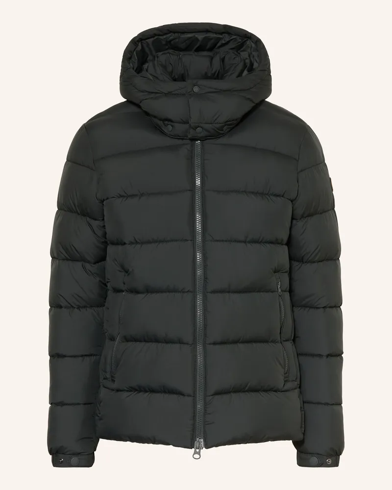Save The Duck Steppjacke Boris Mit Abnehmbarer Kapuze gruen Schwarz
