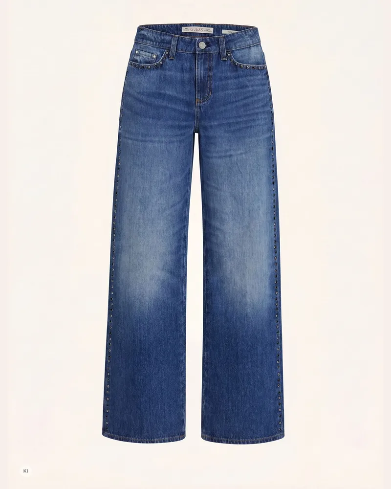 Guess Wide Leg blau Blau