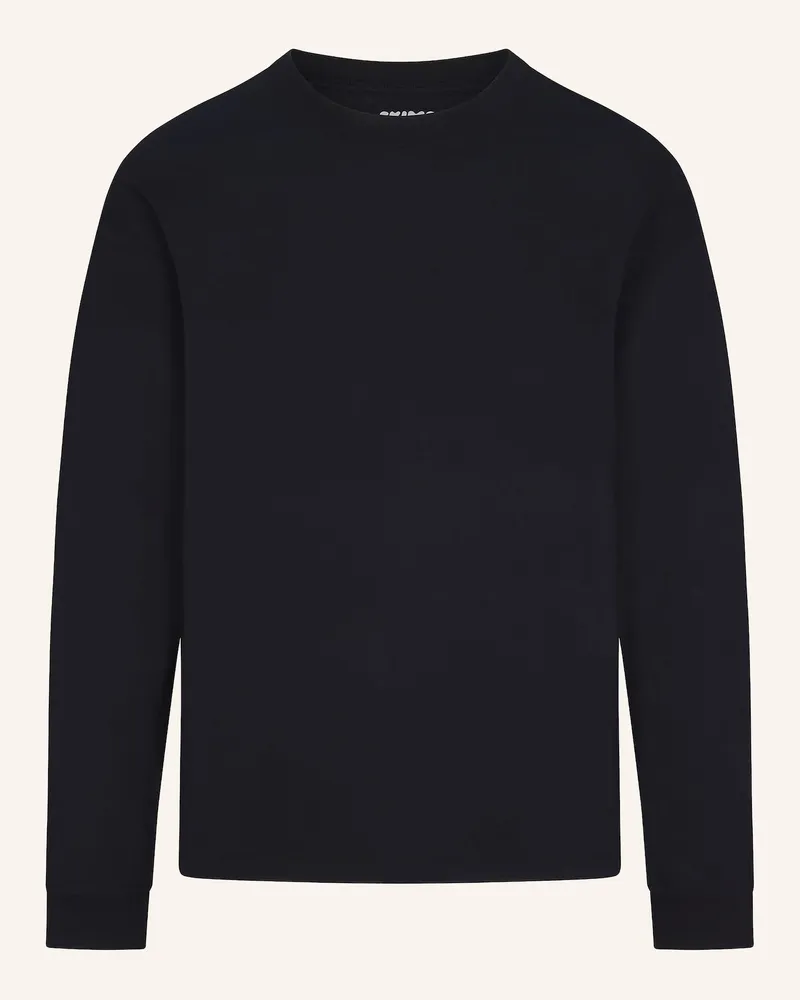 SKIMS Lounge-Shirt HEAVYWEIGHT COTTON Schwarz