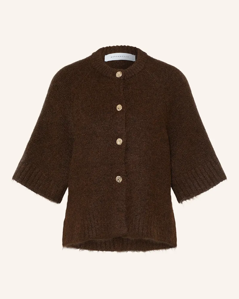 RINO & PELLE Strickjacke Elco braun Braun