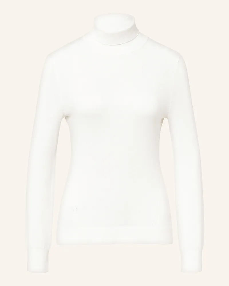 COMMA Rollkragen-Pullover Weiss