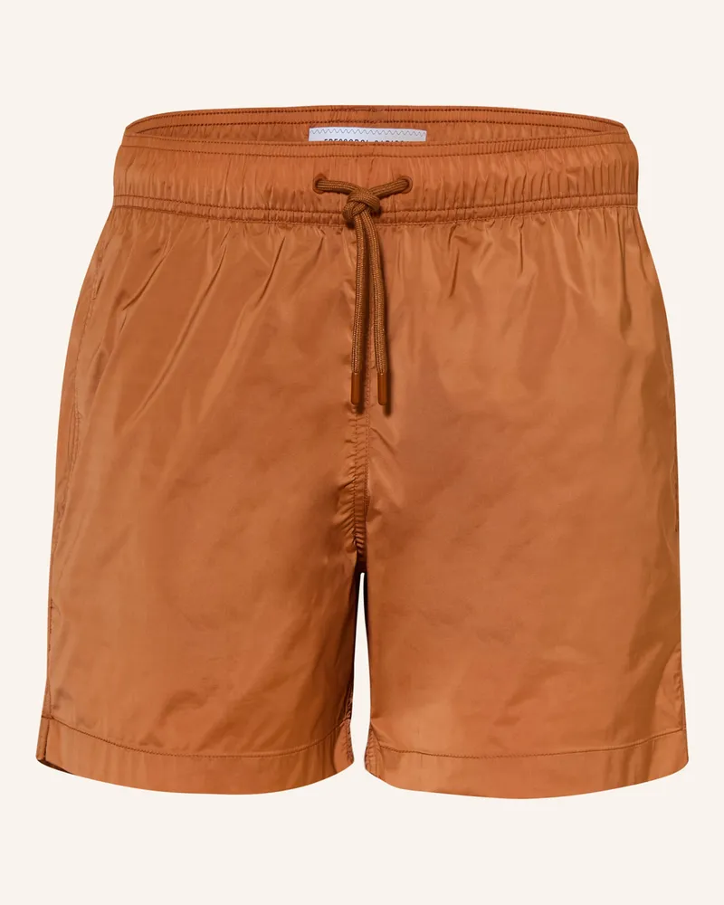 Frescobol Carioca Badehose Salvador braun Cognac