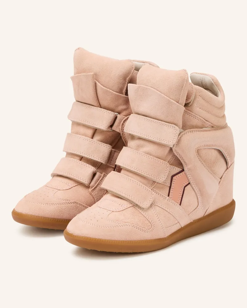 Isabel Marant Hightop-Sneaker BEKETT Hellrosa