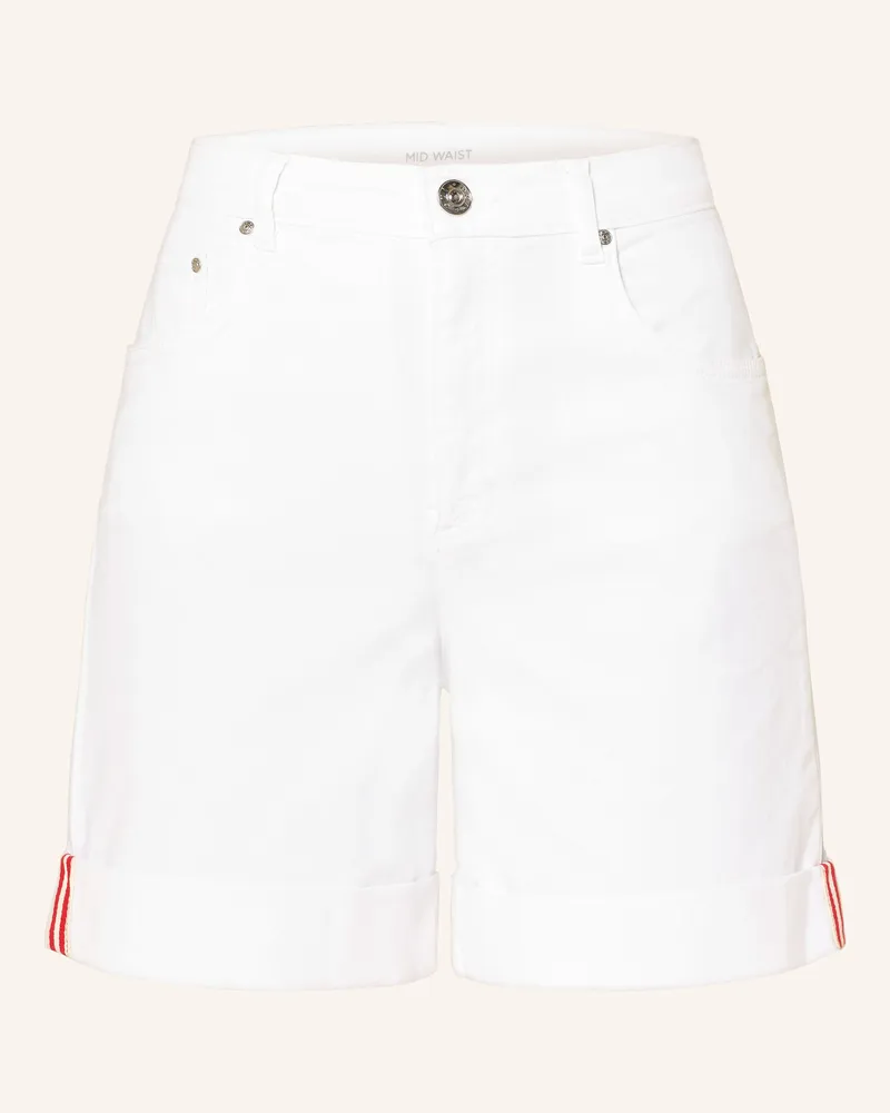 Oui  Jeansshorts Weiss