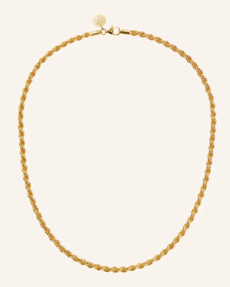 POMPIDOU Kette RUBY BOLD ROPE CHAIN by GLAMBOU Gold