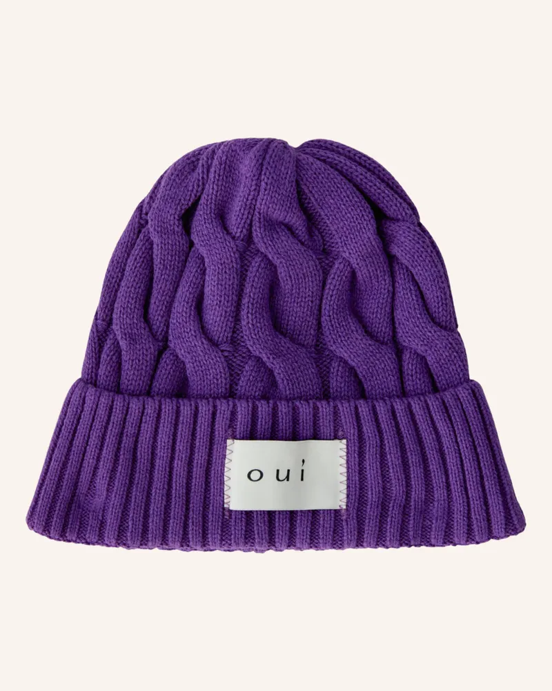 Oui  Oui Mütze lila Lila