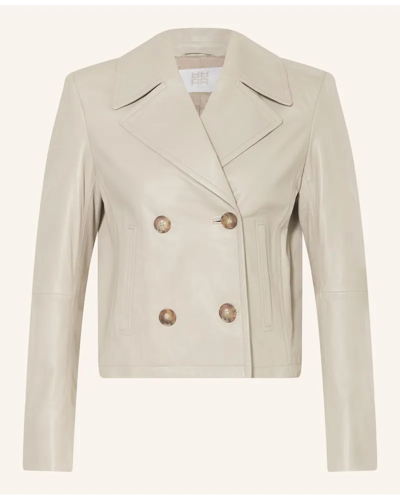 Riani Lederjacke Beige