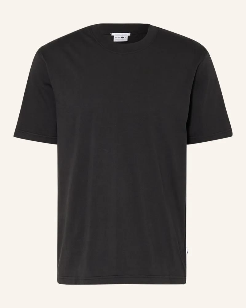 NN 07 T-Shirt Adam schwarz Schwarz