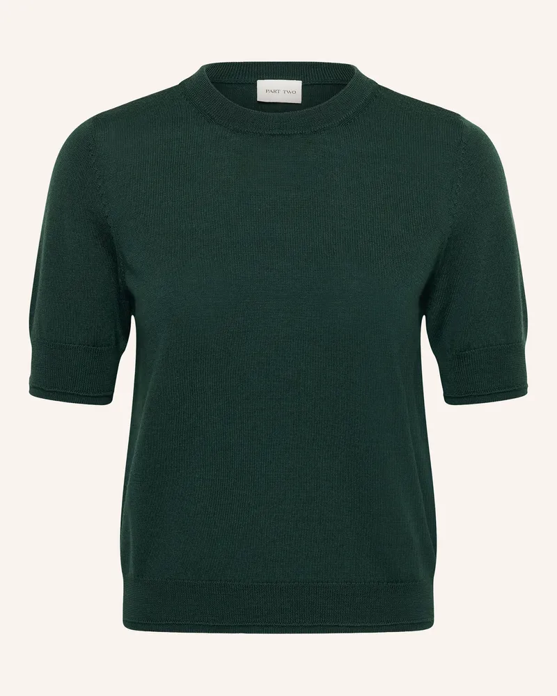 Part Two Strickshirt Natanyapw gruen Dunkelgrün