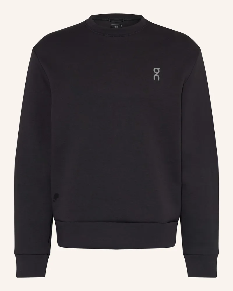 ON Sweatshirt Focus Tech Crew schwarz Schwarz