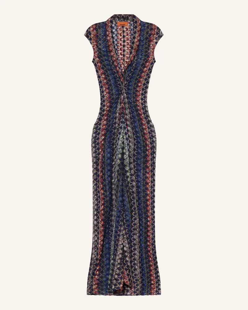 Missoni Abendkleid blau Dunkelblau
