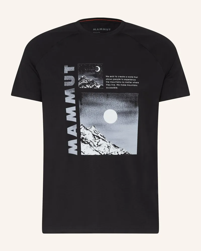 Mammut T-Shirt MOUNTAIN DAY AND NIGHT Schwarz