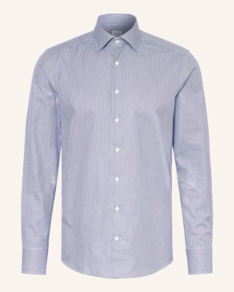 Stenströms Hemd Slim Fit blau Blau