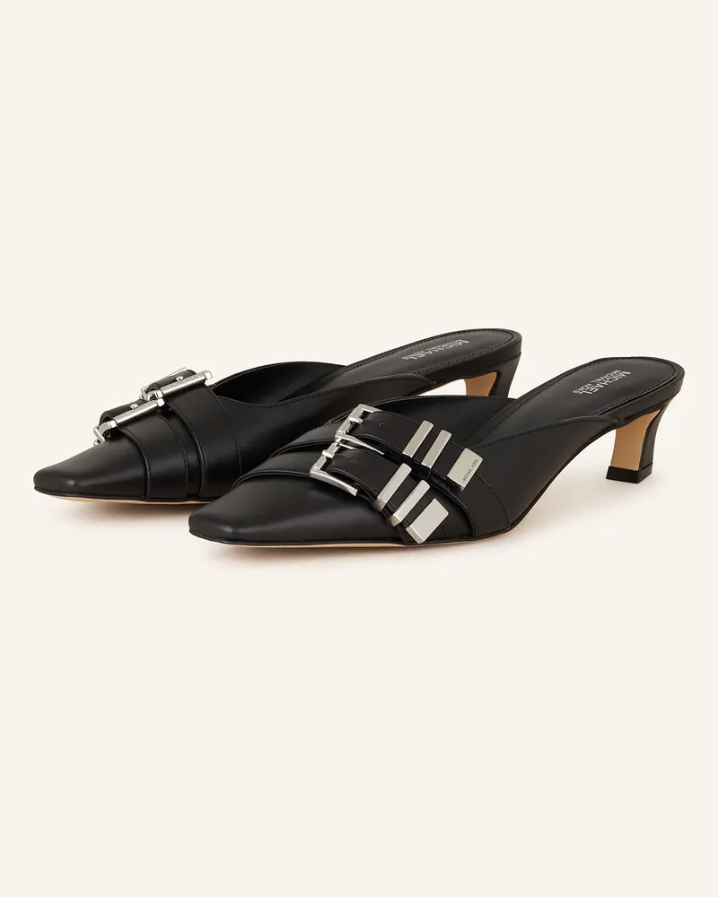 Michael Kors Mules Darrington schwarz 001