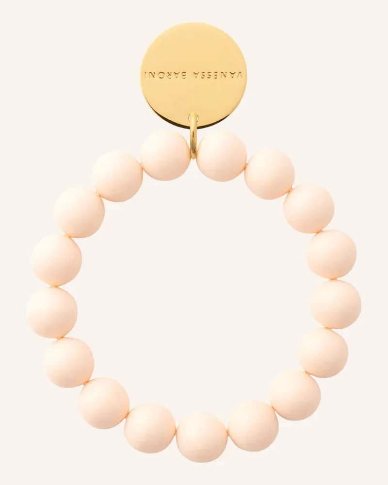 Vanessa Baroni Armband Mini Beads Flex beige Ecru