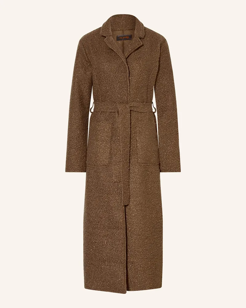 Miss Goodlife Bouclé-Mantel braun Braun