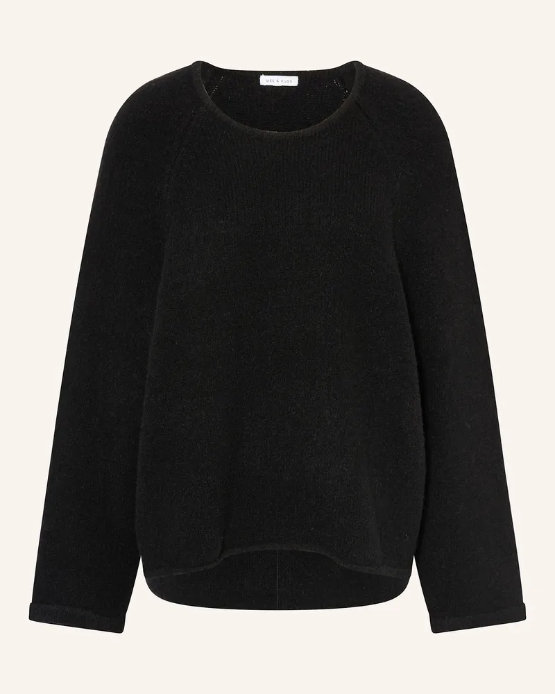 Mrs & HUGS Pullover schwarz Schwarz