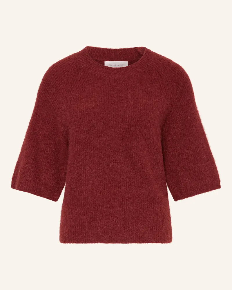 MOSS COPENHAGEN Strickshirt MSCHMILANIA Dunkelrot