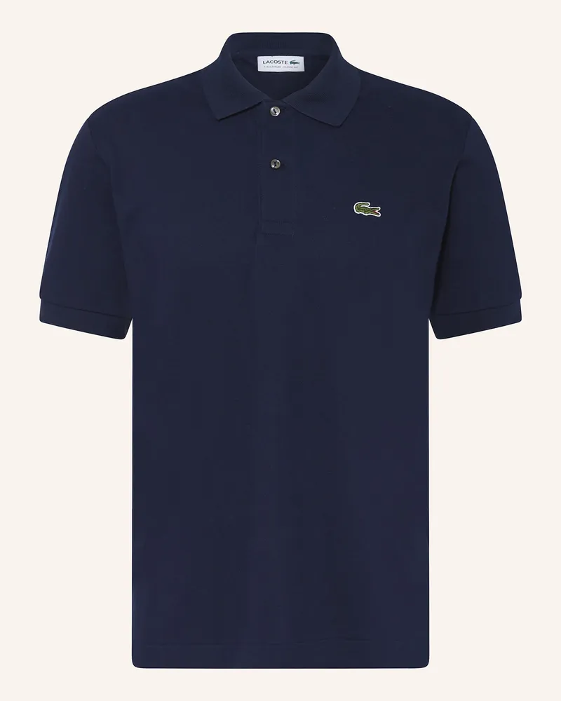 Lacoste Piqué-Poloshirt Dunkelblau