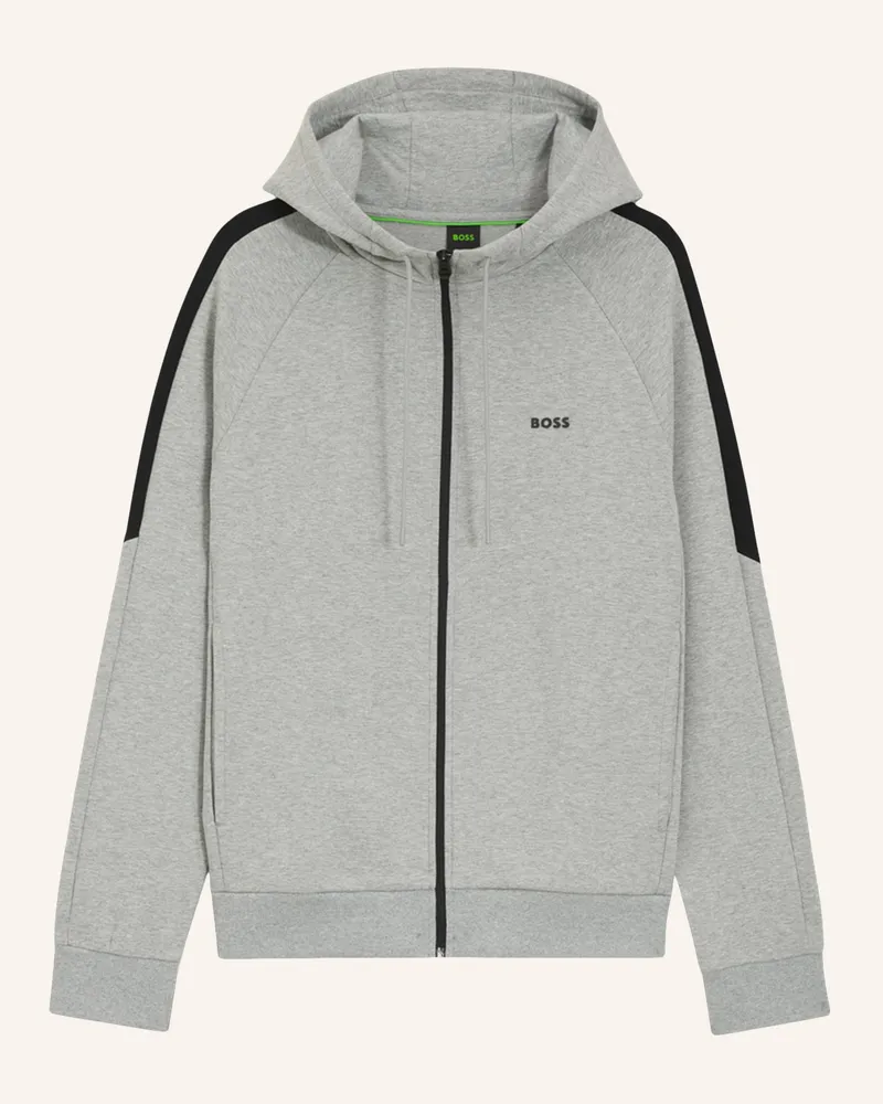 HUGO BOSS Sweatshirt TRACKSUIT SET_IN Regular Fit Silber
