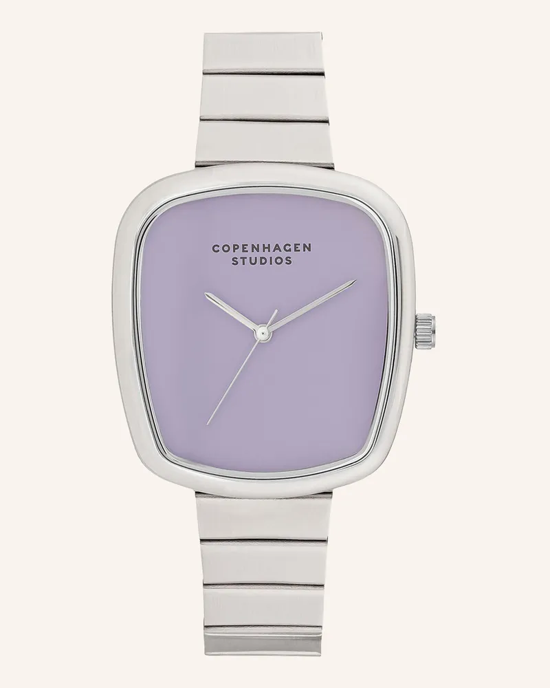 Copenhagen Armbanduhr  Aus  Edelstahl silber Silber