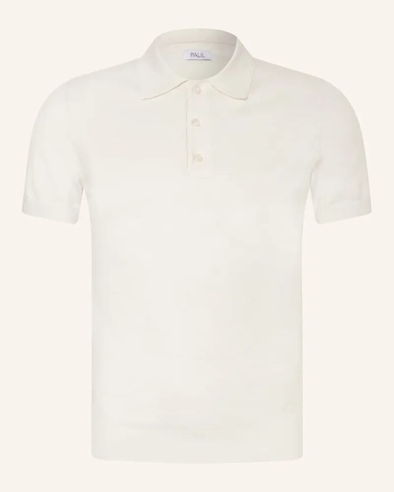paul Strick-Poloshirt Creme