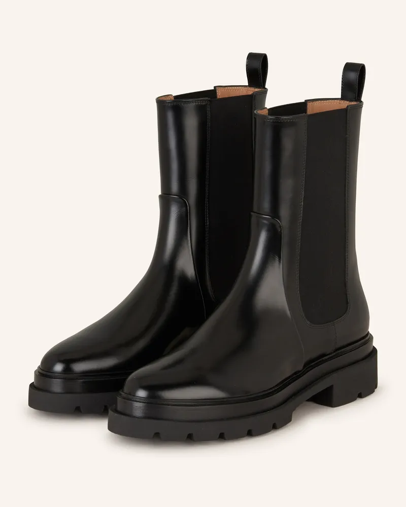 Santoni Chelsea-Boots FORESTER Schwarz